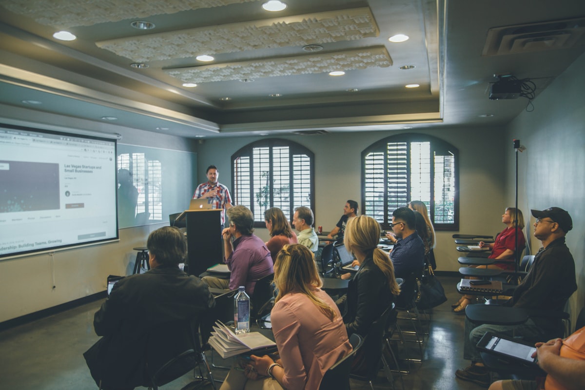 Live instructor-led training session